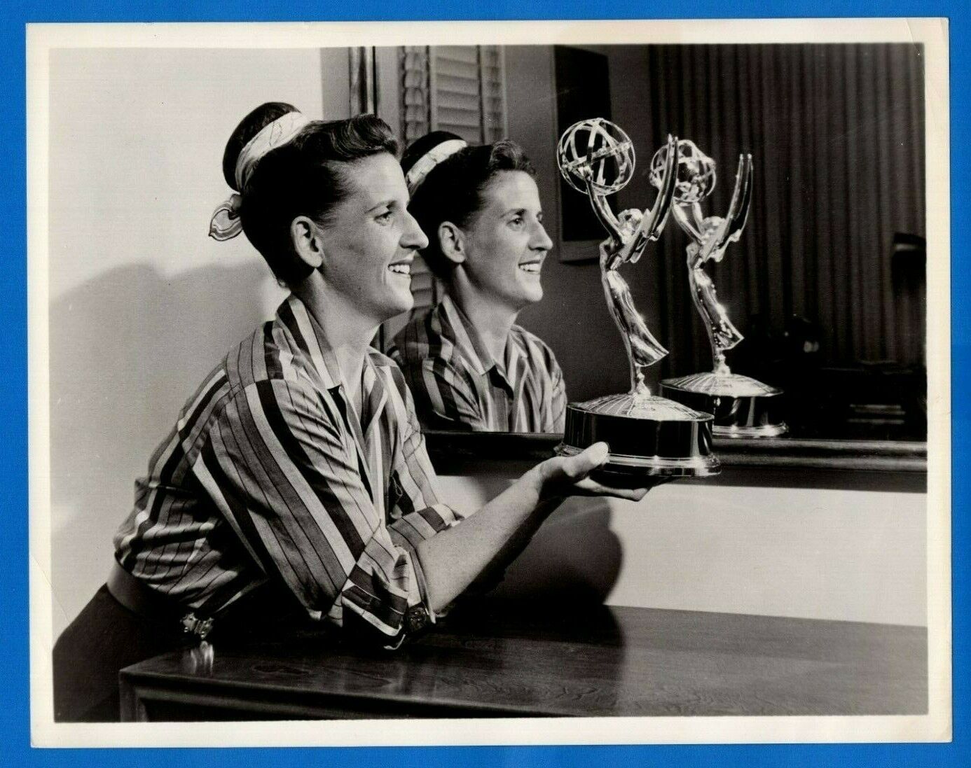 ANN B. DAVIS Actress SCHULTZY Vintage 7x9 Promo Press News Photo Poster painting 1950's