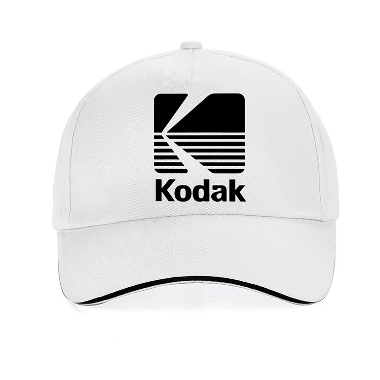 Classic Kodak Photography Logo Baseball Cap Summer visor Dad Hat Camera Film Retro Teens hats Casquette