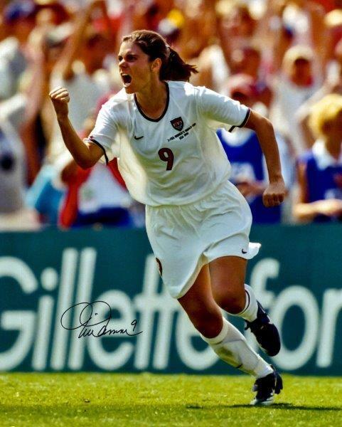 REPRINT - MIA HAMM USA Soccer Signed Autographed 8 x 10 Photo Poster painting RP