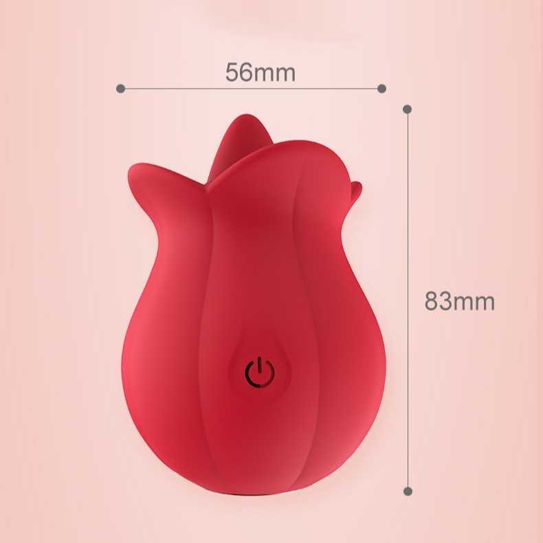 product size of rose vibrator sex toy for women
