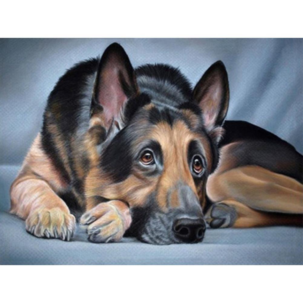 

20*25CM - Dog - Special Shaped Diamond Painting, 501 Original