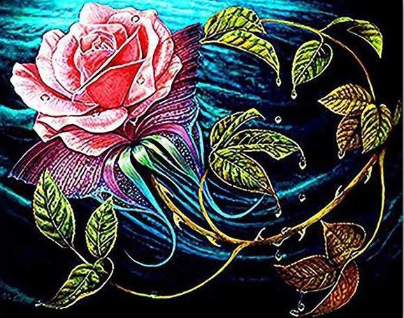 

Papalotl Rosalis – Paint By Numbers - 40*50CM, 501 Original