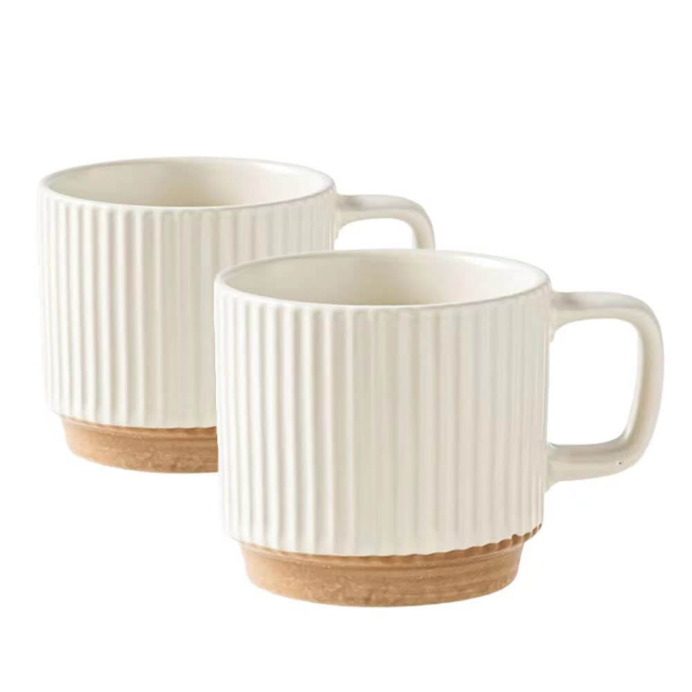 Office Ceramic Coffee Cup(2 Packs)