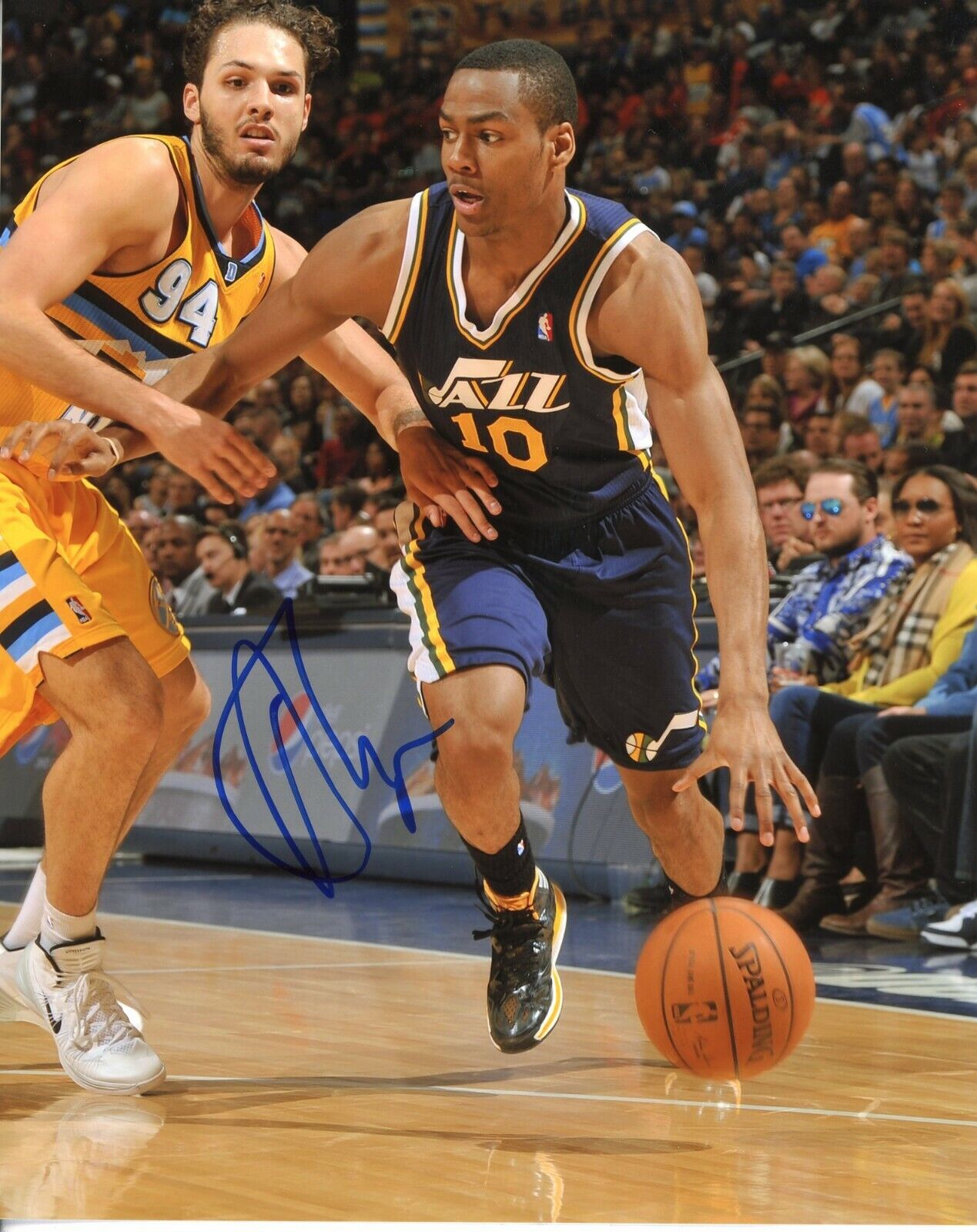 Alec Burks Autographed 8x10 Utah Jazz#S1361