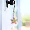 16pcs Garden Goblin DIY Diamond Painting Keychain Kit Single Side Craft