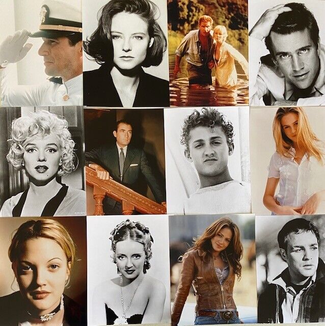 LOT of 500 Assorted Color and B&W Celebrity 8X10 Photo Poster paintings #4