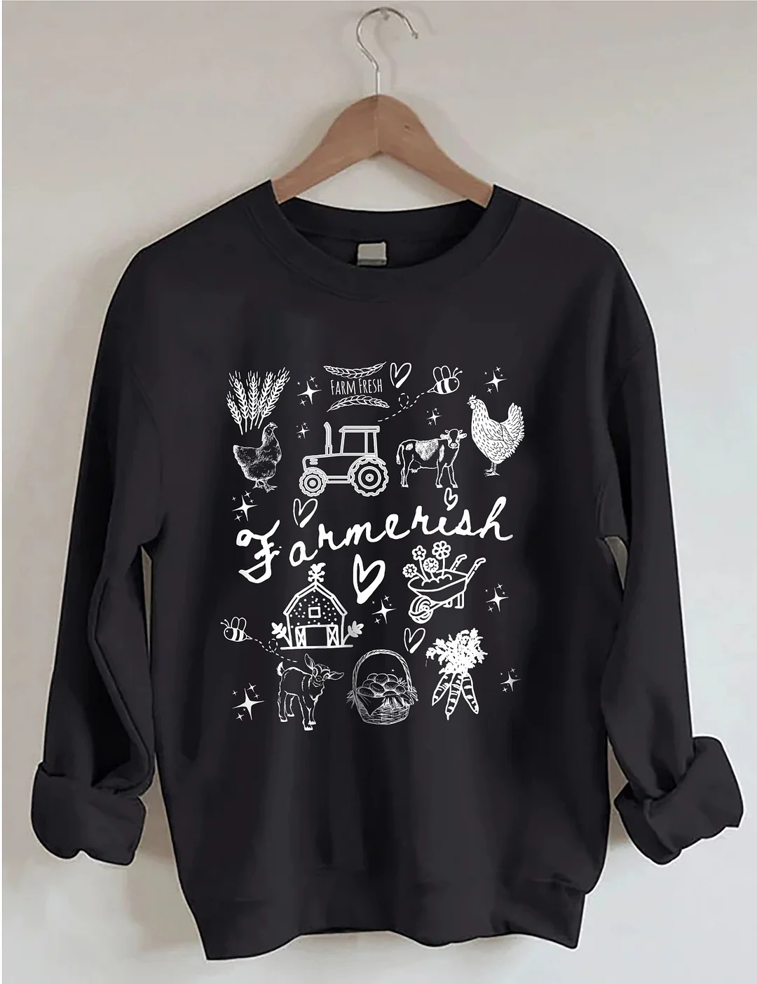 Doodle Design Farmerish Sweatshirt