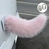 Remote Control Electric Car Tail Universal Cute Fuzzy Wagging Moving Tail Easy To Install for Auto Trunk Charm Cosplay Accessory