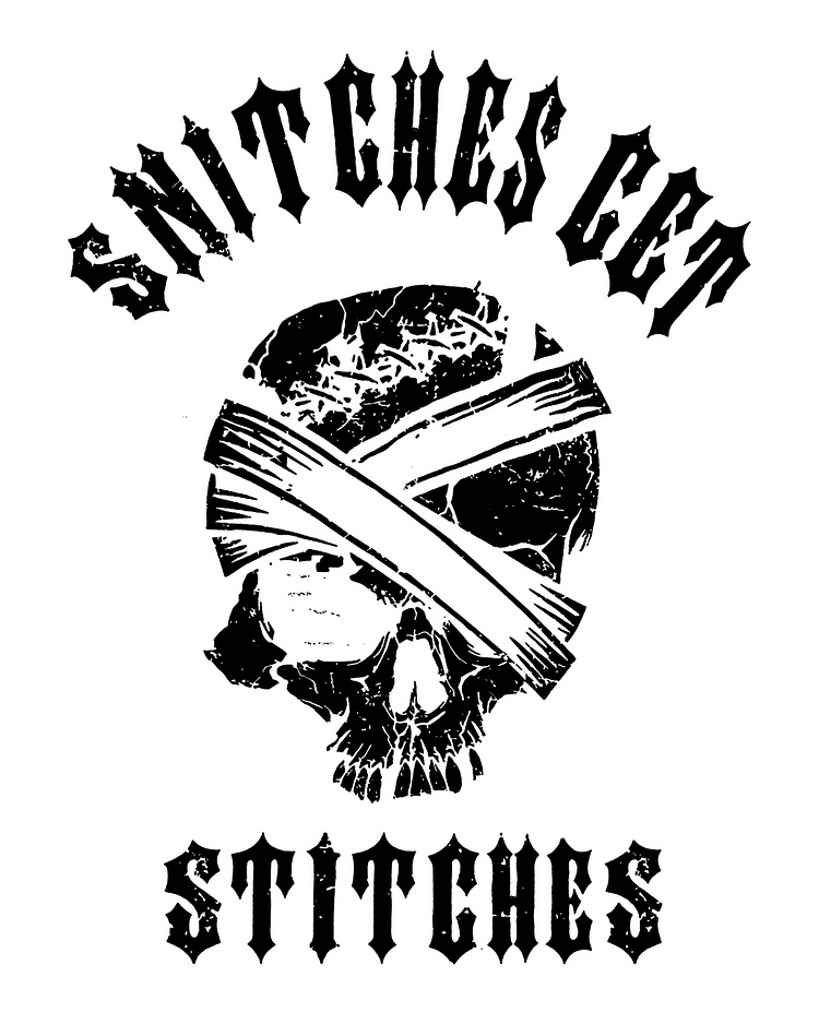 Snitches Get Stitches Men's Tshirt