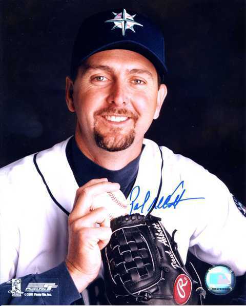 Paul Abbott Seattle Mariners Autographed Signed 8x10 Photo Poster painting CFS COA