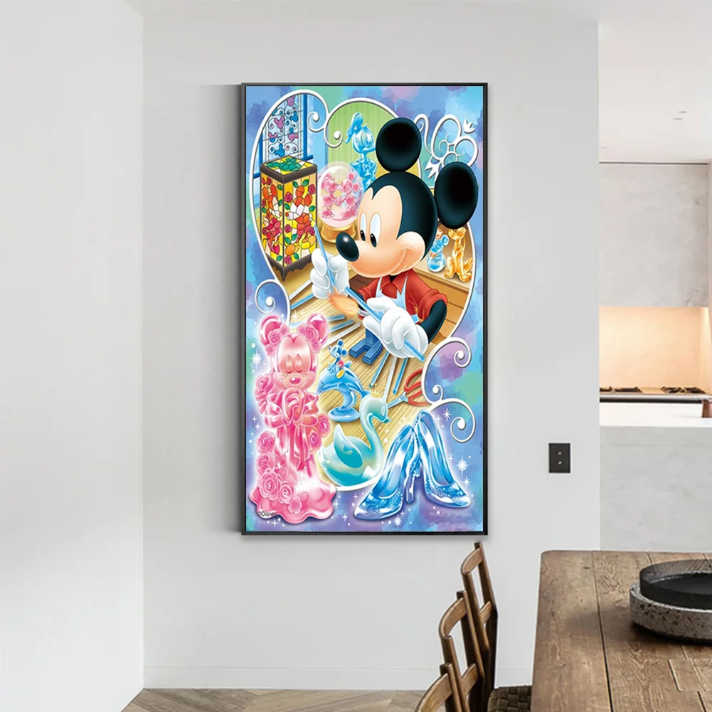 Full Round Diamond Painting 30*50cm - Mickey