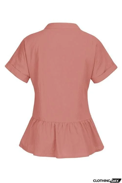 Button Short Sleeve Shirt