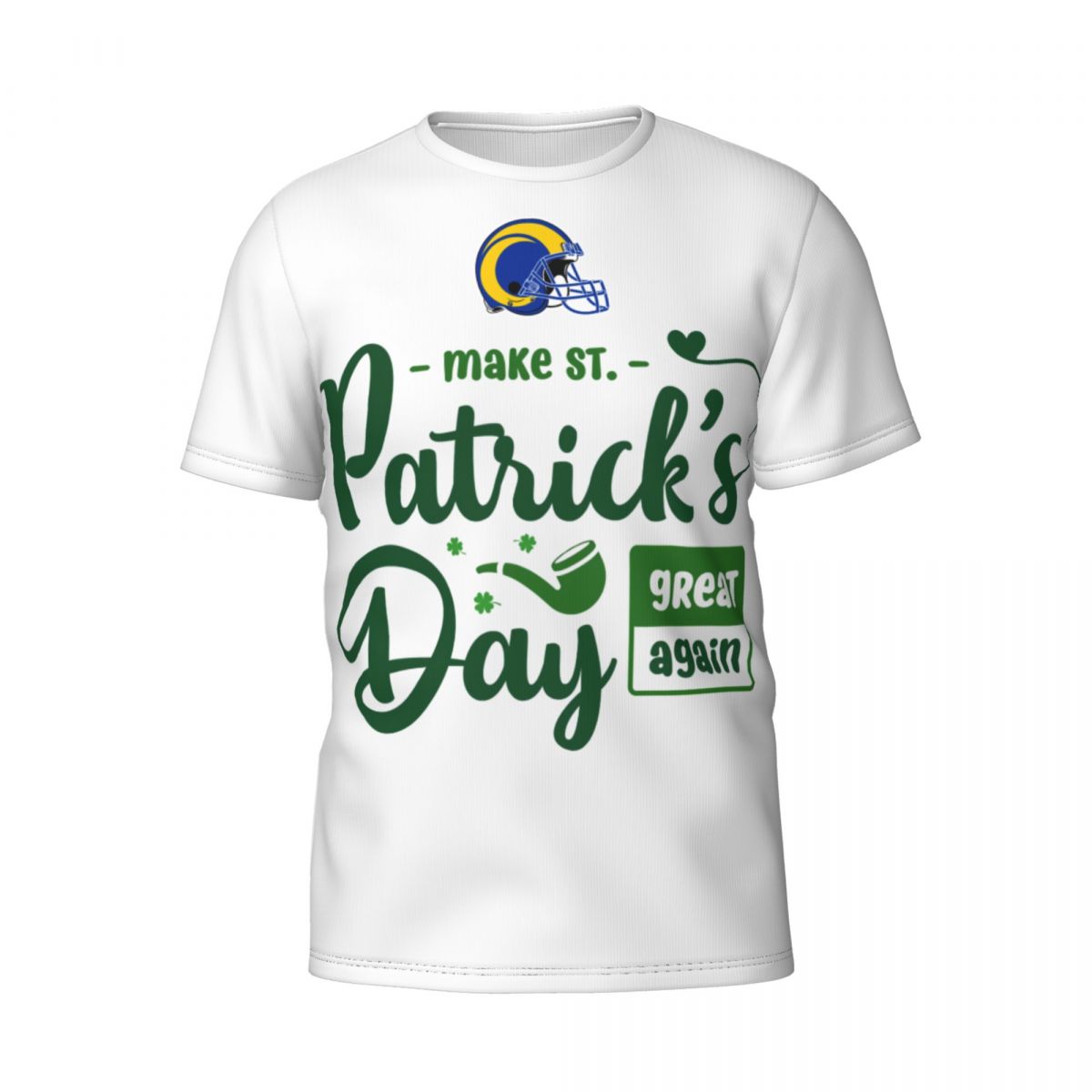 Los Angeles Rams Make Patrick's Day Great Again Men's T-Shirt