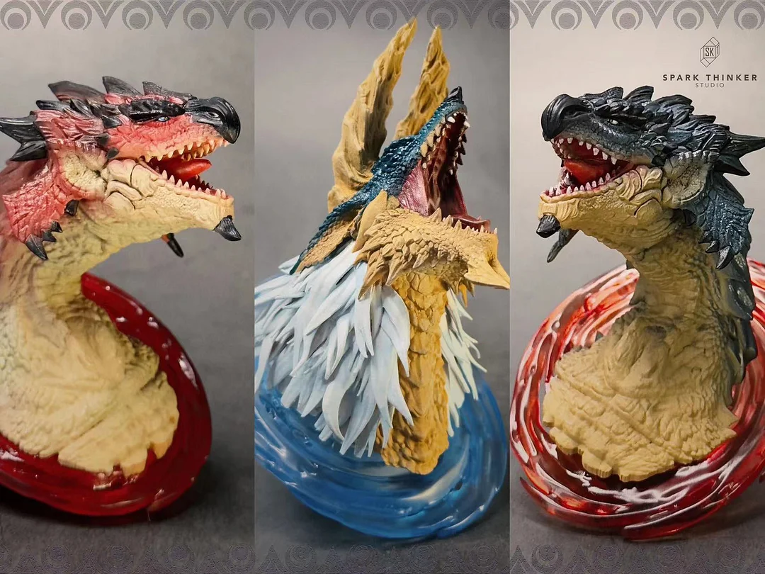 Felynes Diablos Set - MONSTER HUNTER WORLD Resin Statue - Hard Shell  Studios [Pre-Order]