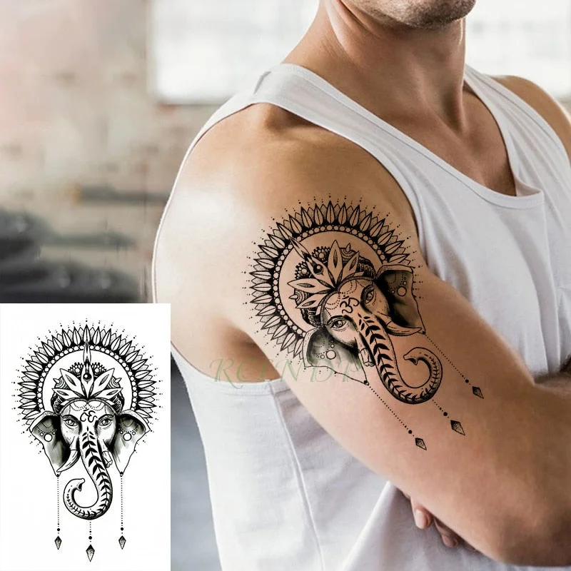 Waterproof Temporary Tattoo Sticker eagle hawk bird Fake Tatto Flash Tatoo leg Arm hand foot tatouage for Men Girl Women lady