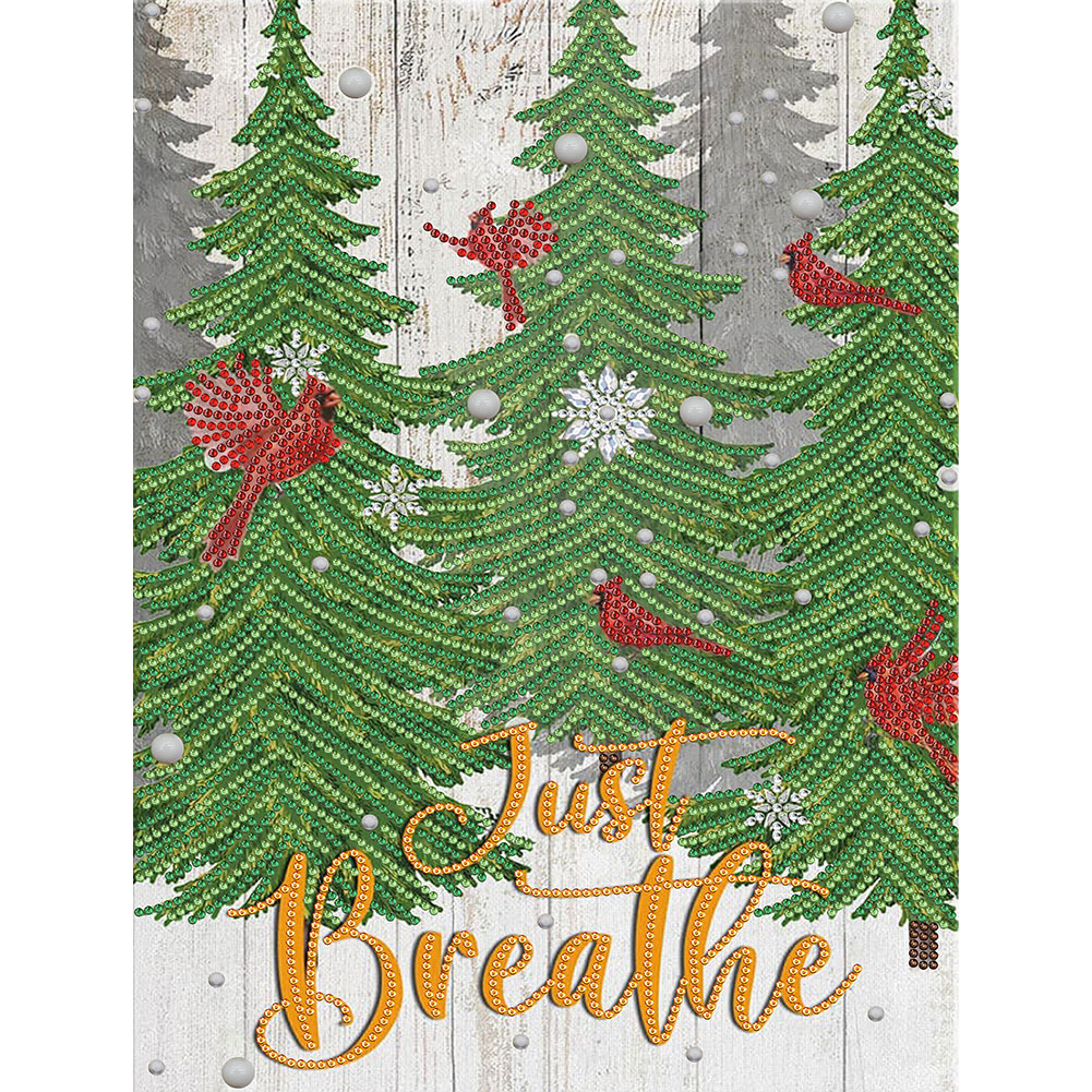 

Christmas Tree - Special Shaped Diamond Painting - 30*40CM, 501 Original