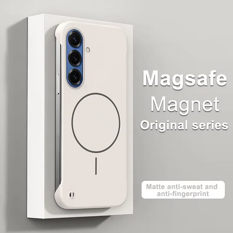Frameless Magnetic Case For Samsung Galaxy S26 S25 Edge S24 S23 S22