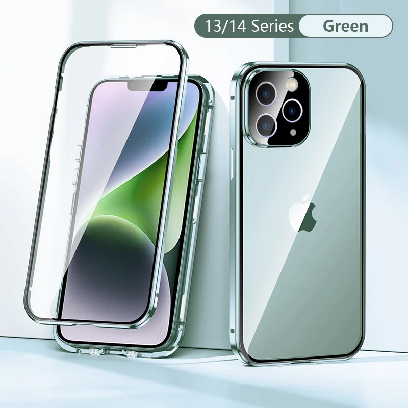 iPhone Privacy Double-sided Glass Phone Case