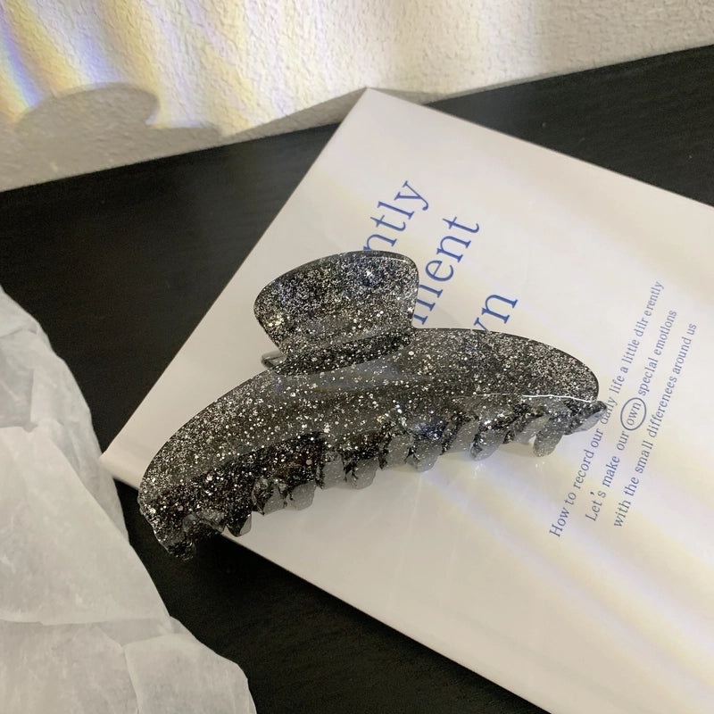 Women’s Minimalist Classic Style Solid Color Arylic Hair Claws