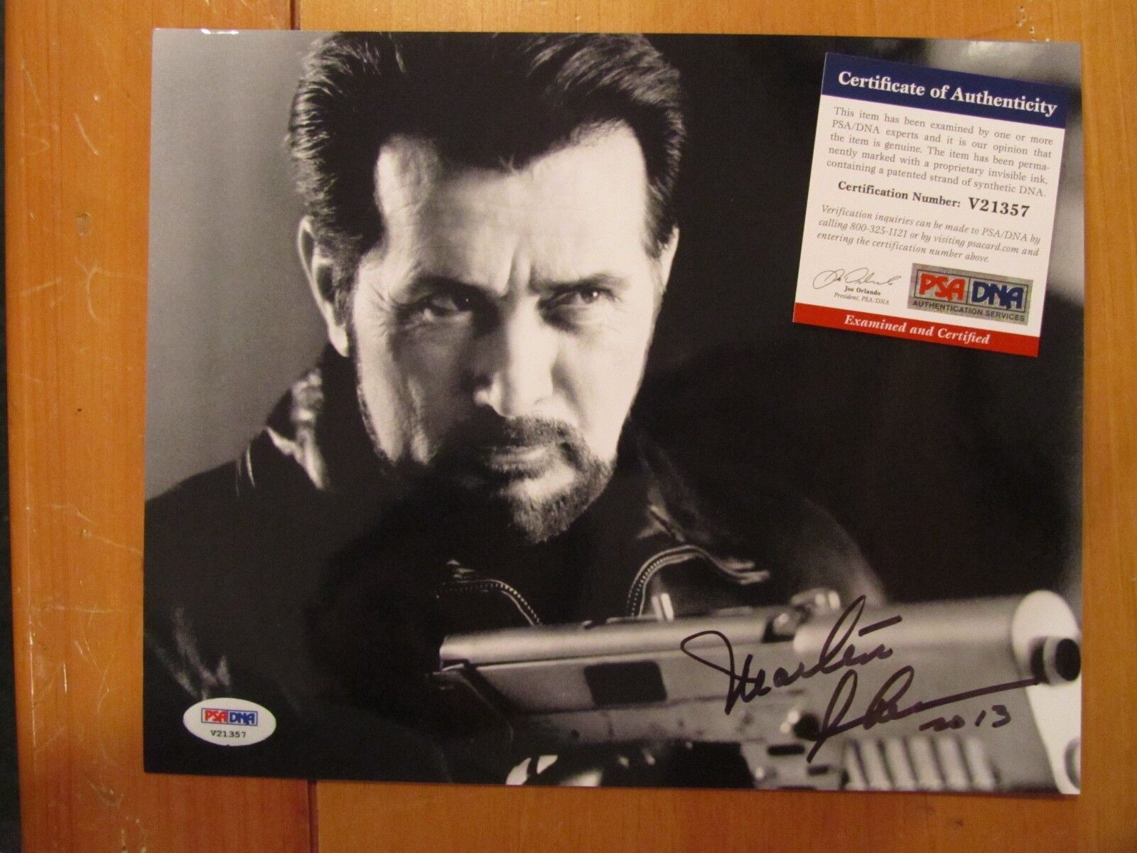 MARTIN SHEEN SIGNED AUTOGRAPHED THE WEST WING 8X10 Photo Poster painting PSA DNA