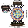 >SALE<DIY Mandala Diamond Painting Candlestick Holder Kit for Home Decor Gift