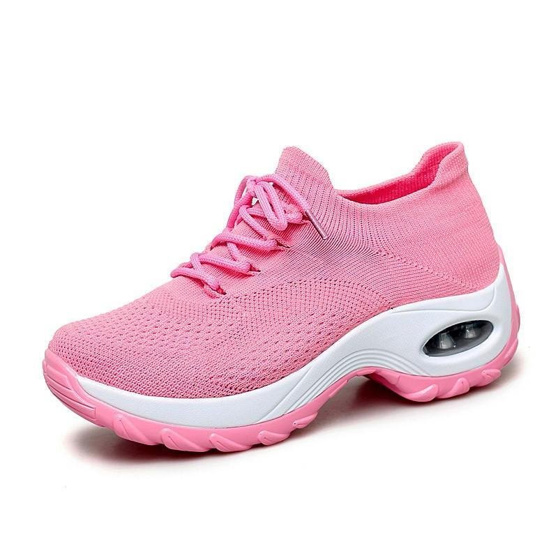 Women'S Flying Woven Non-Slip Breathable Comfortable Shoes