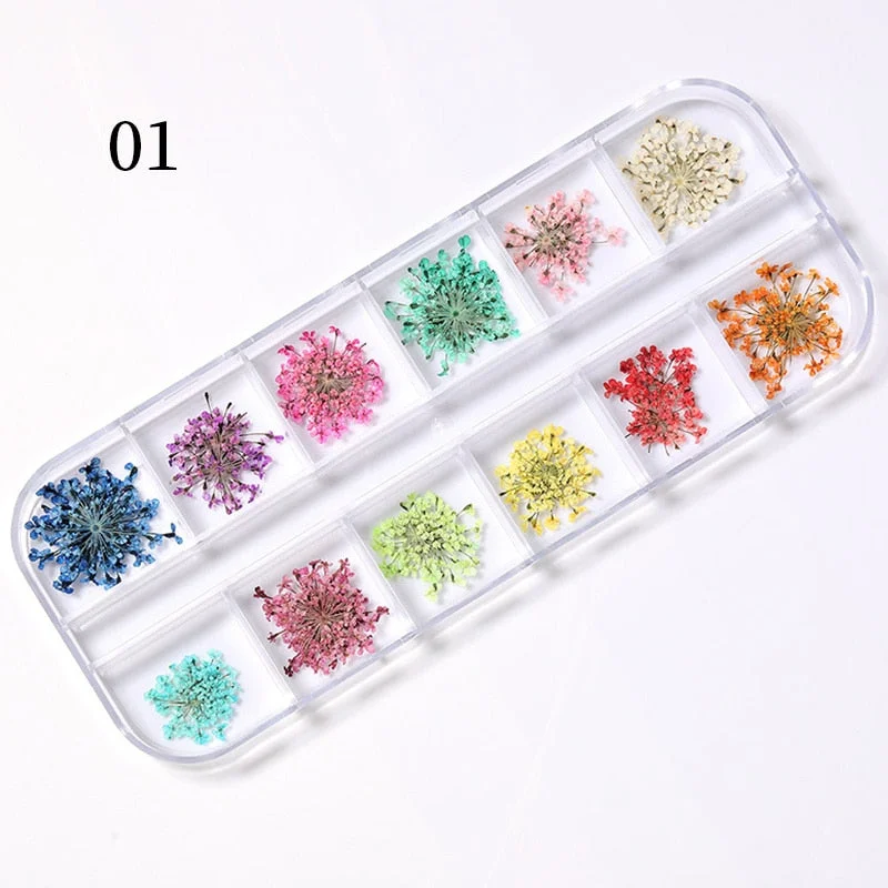 Summer 3D Fruit Tiny Slices Nails Art Decorations Mixed Sized DIY Designs Lemon Nail Accessories Women Nail Tips Manicures-Nail Inspo