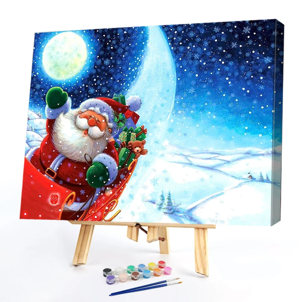 Santa Claus - Paint By Numbers(50*40CM)