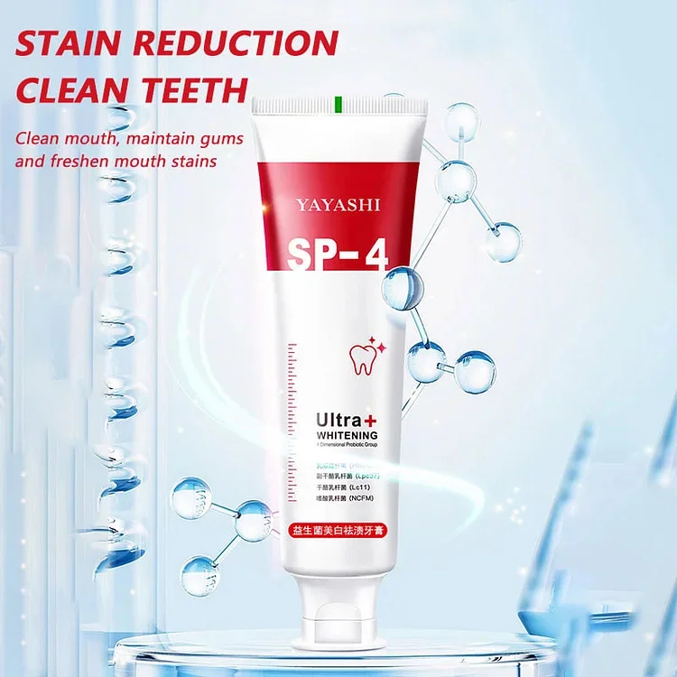 🔥2023 HOT SALE - YAYASHI SP-4TM Probiotic Whitening Toothpaste