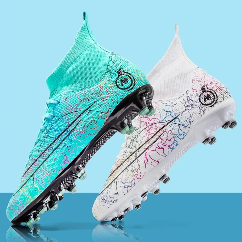 Man  Sports Football Shoes Breathable Outdoor Lightweight Soccer Shoes Male Football Futsal Shoe Sneakers Unisex Soccer Cleats