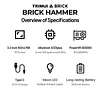 TRIMUI Brick Hammer Handheld Game Console
