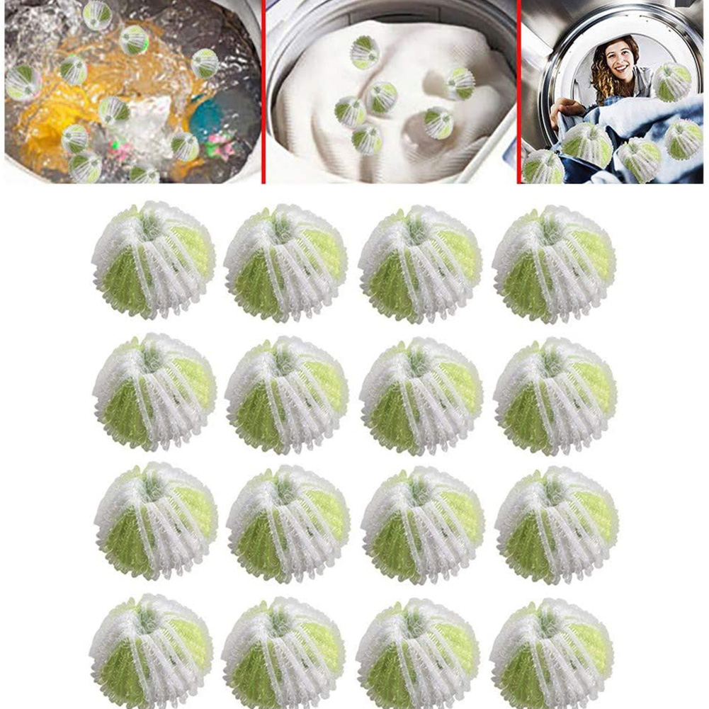 

16pcs Environmentally Friendly Nylon Laundry Balls, 501 Original