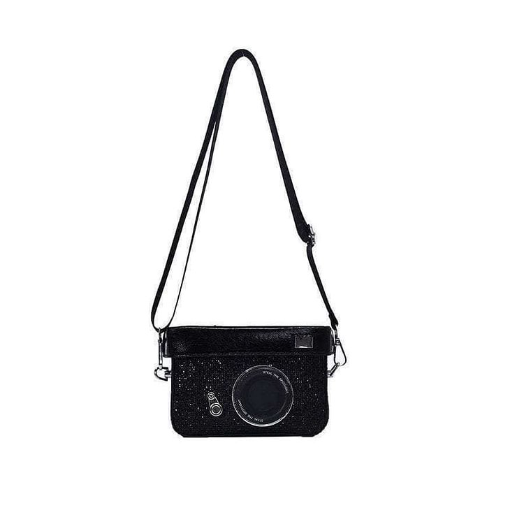 Camera Shaped Crossbody Bag