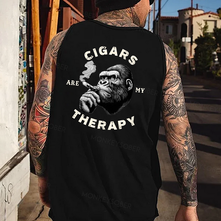 Cigars are my Therapy Tank Top