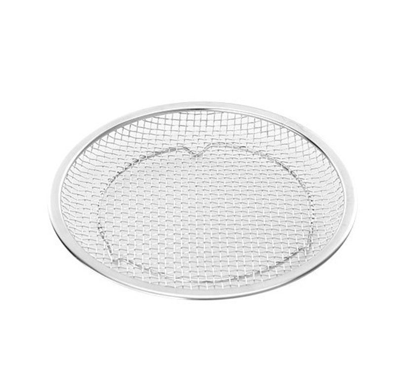 Stainless Steel Disc With Filter Mesh Household Kitchen Barbecue Fried Oil Filter Plate Cooling Drain Plate