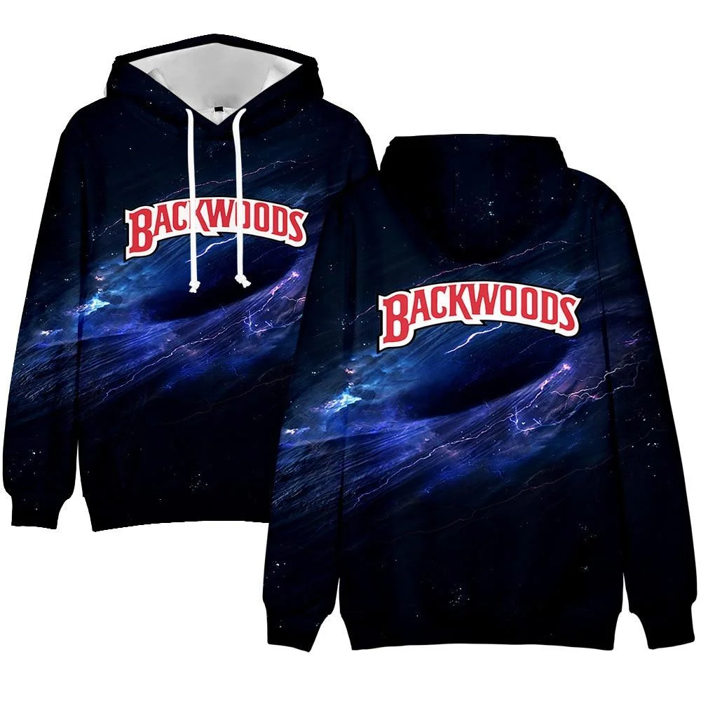 Backwoods Cigar Star Sky personalized fashion autumn 3D color printing Hoodie