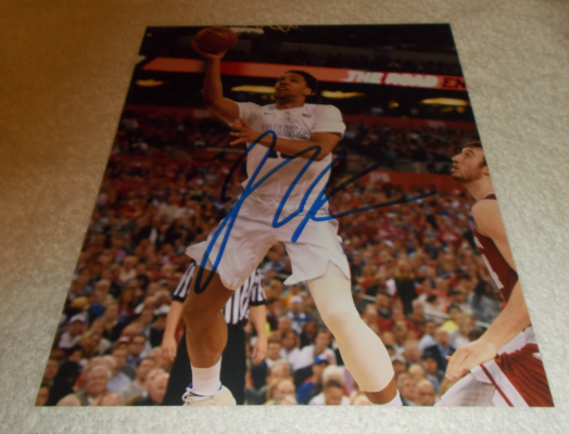 JAHLIL OKAFOR Duke Blue Devils SIGNED AUTOGRAPHED 8x10 Photo Poster painting COA PELICANS