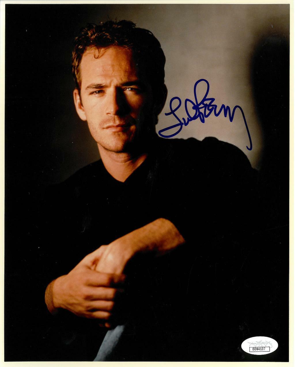 Luke Perry Signed Authentic Autographed 8x10 Photo Poster painting JSA #DD84107