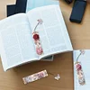 3Pcs DIY Rose Diamond Painting Bookmarks