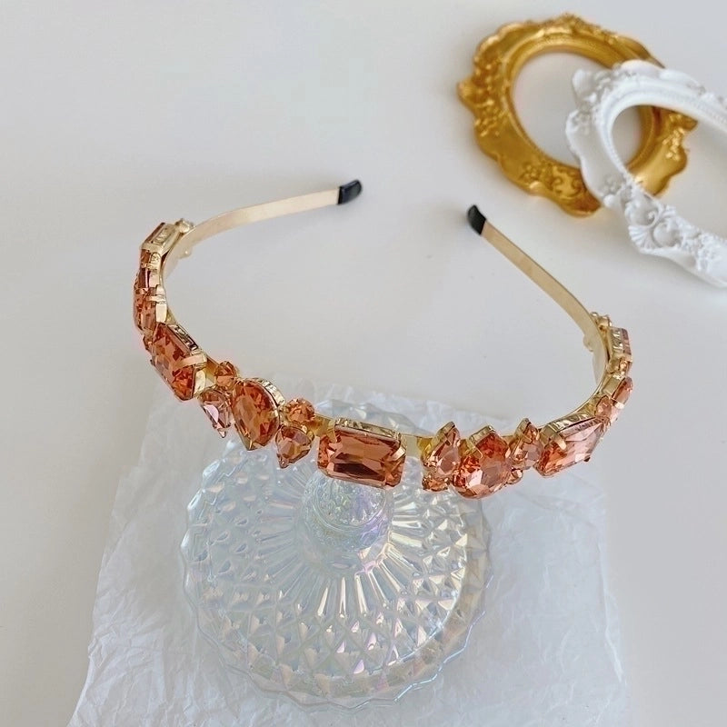 Baroque Full Diamond Rhinestone Retro Alloy Headband