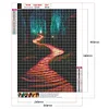 Diamond Painting -DIY Full Round Drill Forest Path
