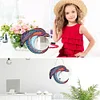 (US Only)Special Shaped Diamond Painting Makeup Mirror Kit Dolphin Crystal Diamond Mirror