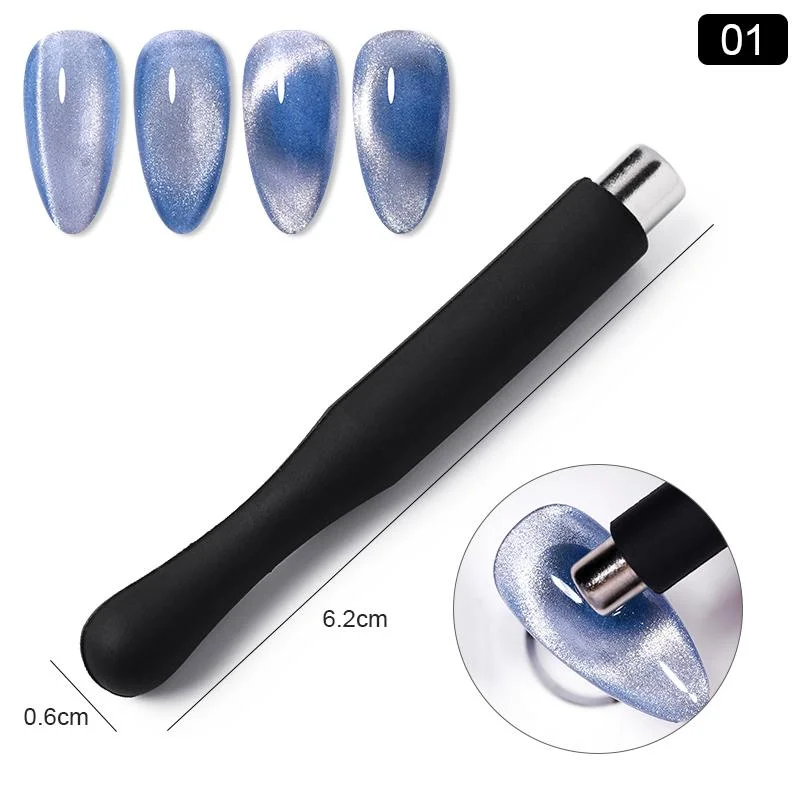 Magnetic Nail Art Stick 9D Cat Eyes Effect Strong Magnet Board Painting Gel 5D cat magnetic Nail Gel Polish Varnish Tools