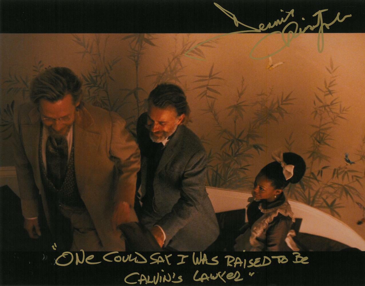 Dennis Christopher Signed Django Unchained Auto 11x14 Photo Poster painting PSA/DNA #AD34513