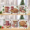 6PCS DIY Diamond Art Greeting Cards Dessert Theme Congratulations Cards & Gifts