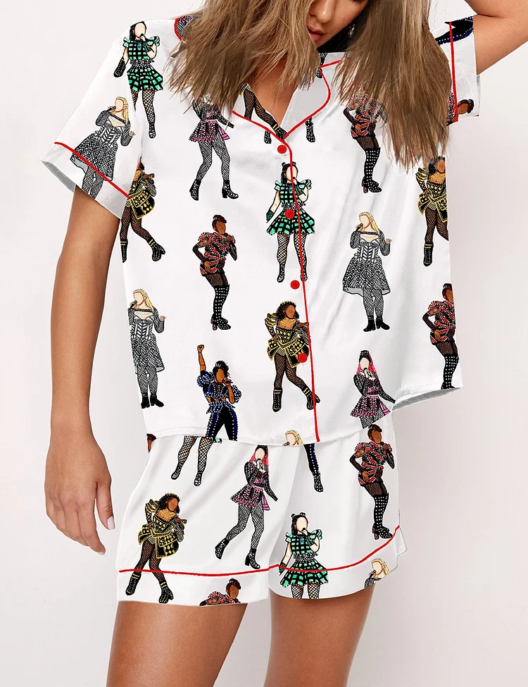 Women's The Musical Inspired Print Pajama Set