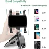Car Dashboard Phone Holder 360 Rotating Rearview Mirror Navigation Bracket