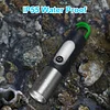 1pc ABS Flashlight, Modern Telescopic Zoom Tail With Hook Multifunctional Torches For Outdoor