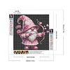 >SALE<5D DIY Full Round Drill Diamond Painting Cupid Gnomes Home Decor Kit 30x30cm