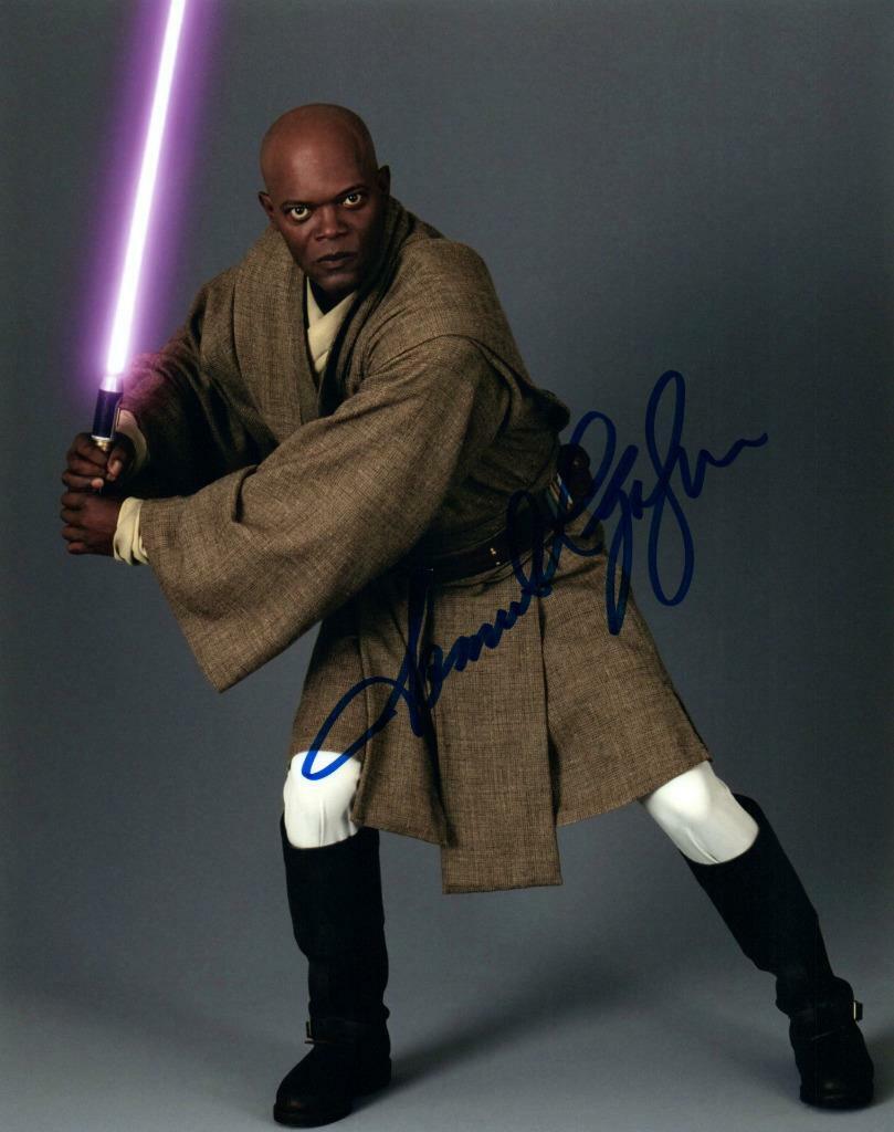 Samuel L Jackson signed 8x10 autographed Photo Poster painting + COA